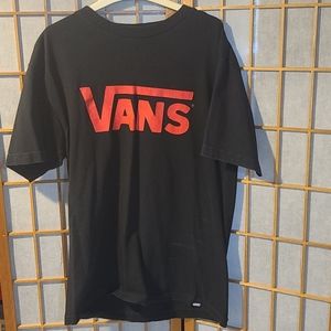 Vans Black Logo tee